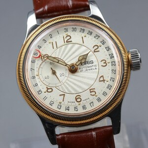 Zabytkowy zegarek damski ORIS Big Crown Pointer Date 7462 Automatic 33 mm Japonia