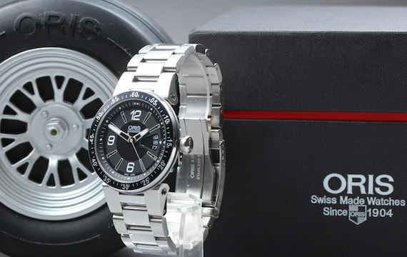 ORIS Williams F1 Team Date 7613 Automatic Black Dial Automatic