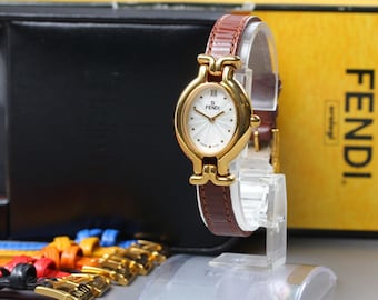 Vintage Fendi 900G Unisex Quartz Two-tone Roman Dial Watch 38mm - Etsy