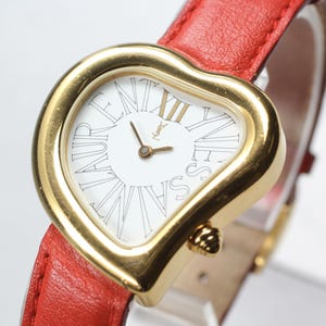 Yves Saint Laurent Heart Watch - Etsy display picture 3