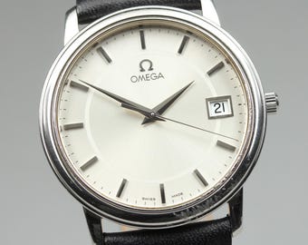 Omega De Ville Prestige 4510.50 Cal.1532 34mm Black Dial Quartz