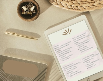 Kit de marca para clínica dental / Plantillas de Canva, publicaciones de Instagram, imprimibles