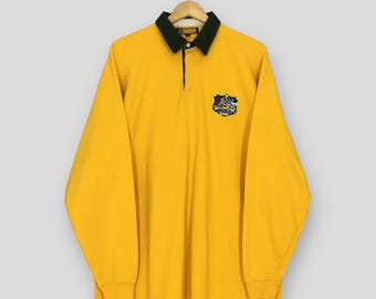 Vintage Wallabies Australia National Rugby Shirt XXLarge Australia National Rugby Union Team Collared Wallabies Rugby Jersey Size XXL