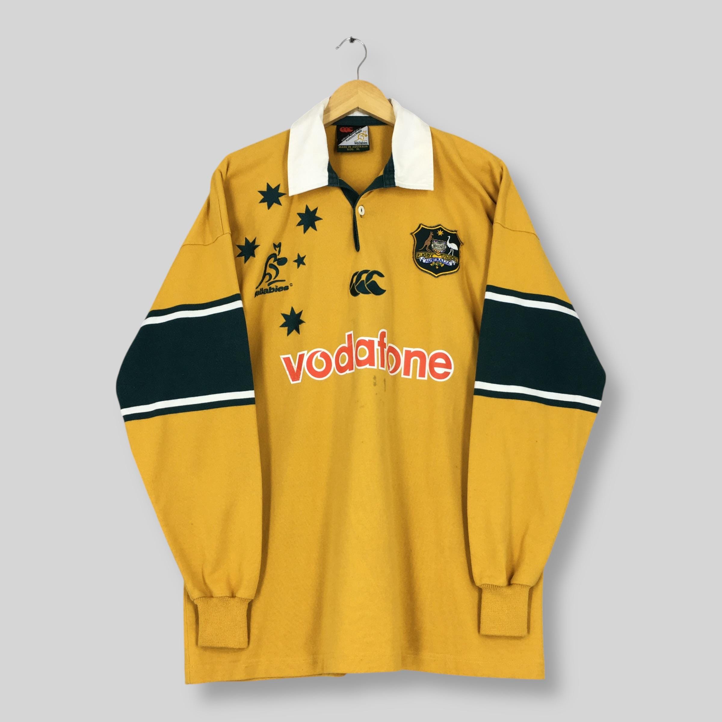 【WALLABIES】ラグビージャージ オーストラリア 1990年代 Vintage 1990s Wallabies Canterbury Australia Rugby Shirt Xlarge