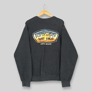 Vintage Ron Jon Surf Shop USA Sweatshirt Medium Ron Jon Surfing Graphics Jumper Ron Jon Surf Wear Jumper Ron Jon Cocoa Beach Sweater Size M