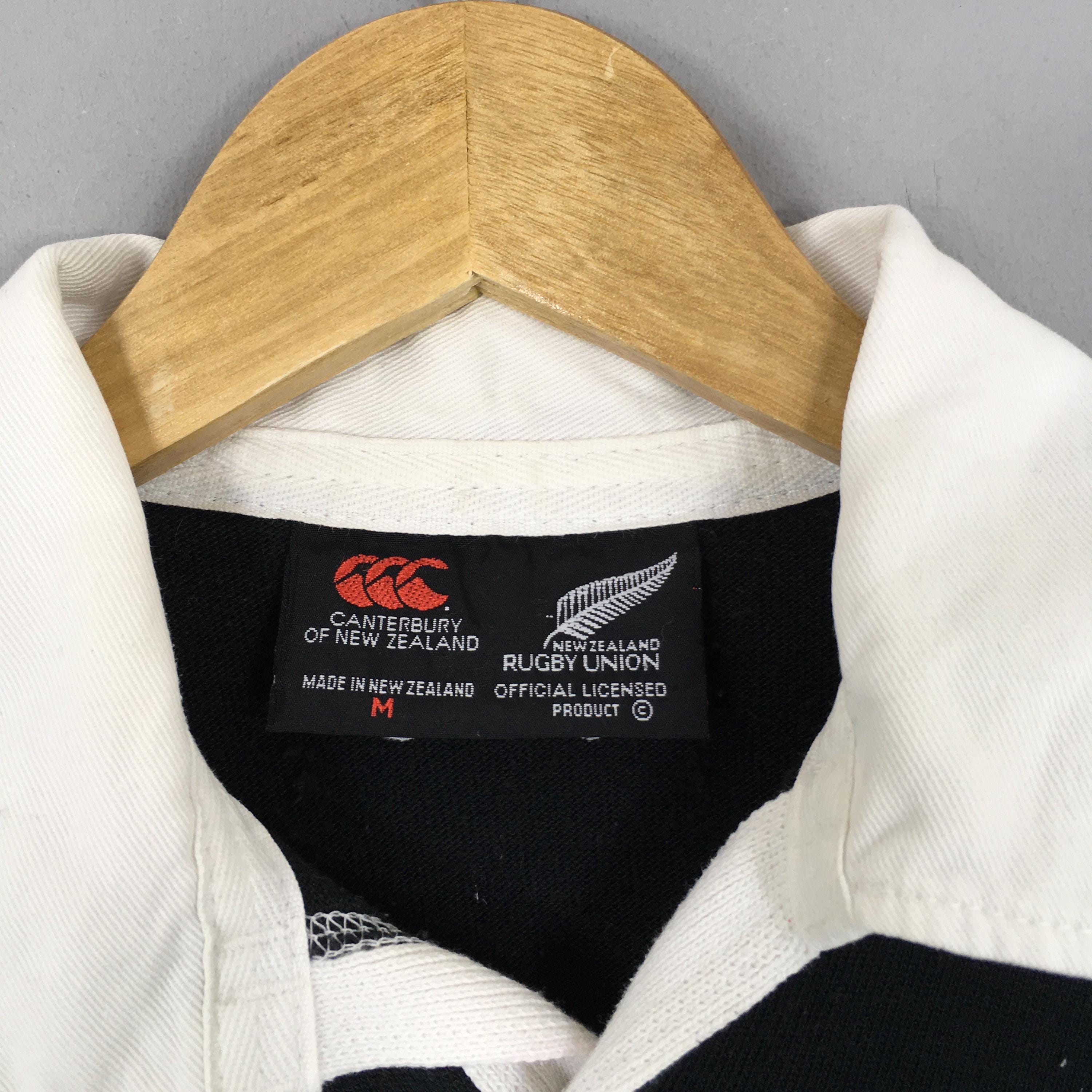 Vintage 90s Canterbury of New Zealand Rugby Rugby Shirt Medium