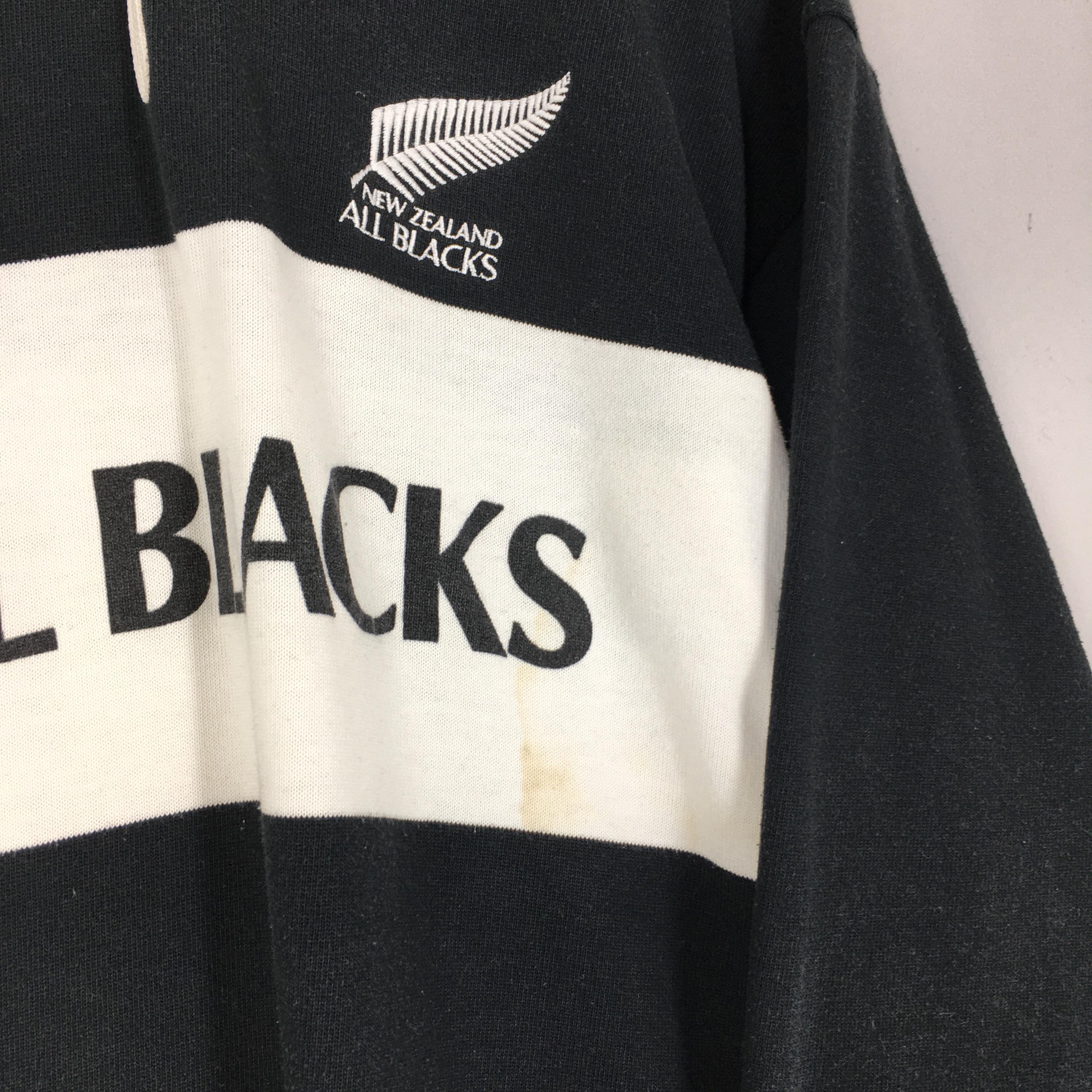 Vintage 90s Canterbury of New Zealand Rugby Rugby Shirt Medium