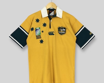 Vintage Canterbury Australia Rugby Wallabies Vodafone Long Sleeve