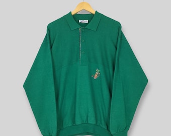 Vintage American Golf Classic Collared Sweatshirt Medium Chairman Golf Embroidered Sweater Golf Dad Gift Jumper Golfer Sports Pullover M