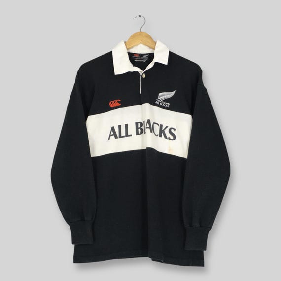 Vintage 90s Canterbury of New Zealand Rugby Rugby Shirt Medium