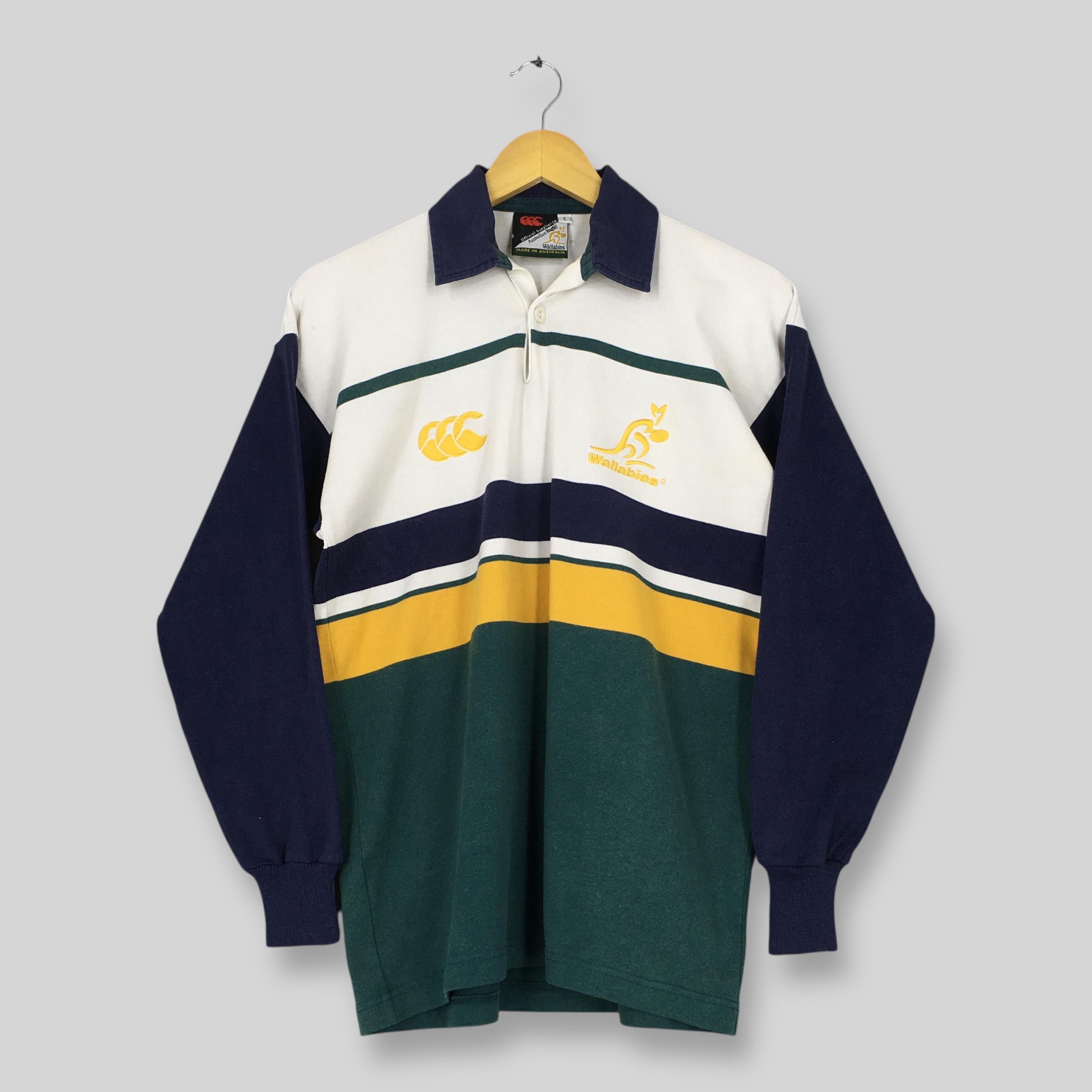 RARE Vintage 90s Wallabies Canterbury of Australia Rugby Shirt