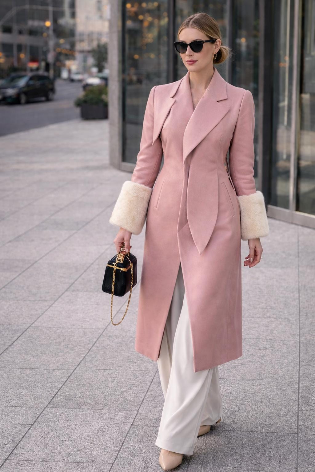 Pink trench coat - Etsy 日本