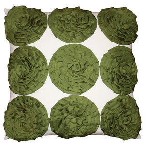 Rosette Pillow - PDF Tutorial