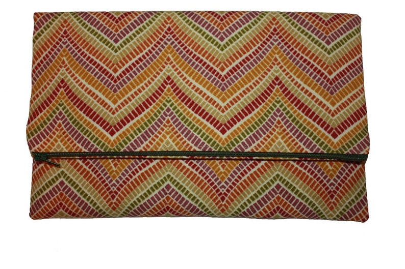 Fold Over Clutch PDF Tutorial and Pattern image 1