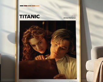 タイタニック 映画ポスター オリジナル ヴィンテージ レナード