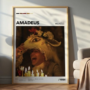 Amadeus movie poster - Etsy 日本