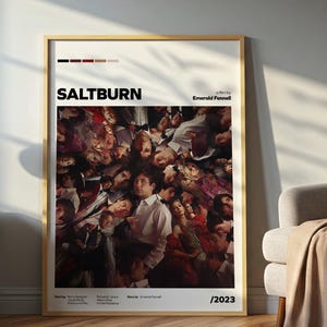 ソルトバーン映画ポスター |バリー・コーガン ジェイコブ・エロルディ映画 – 2020年代の映画芸術