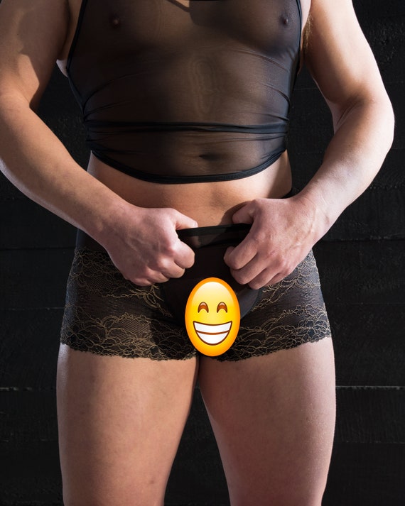 Male See Through Lingerie Briefs Gay Panties Underwear - Etsy Denmark