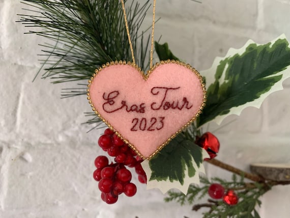Taylor Swift Ornament, Christmas Tree 2023 Eras Tour