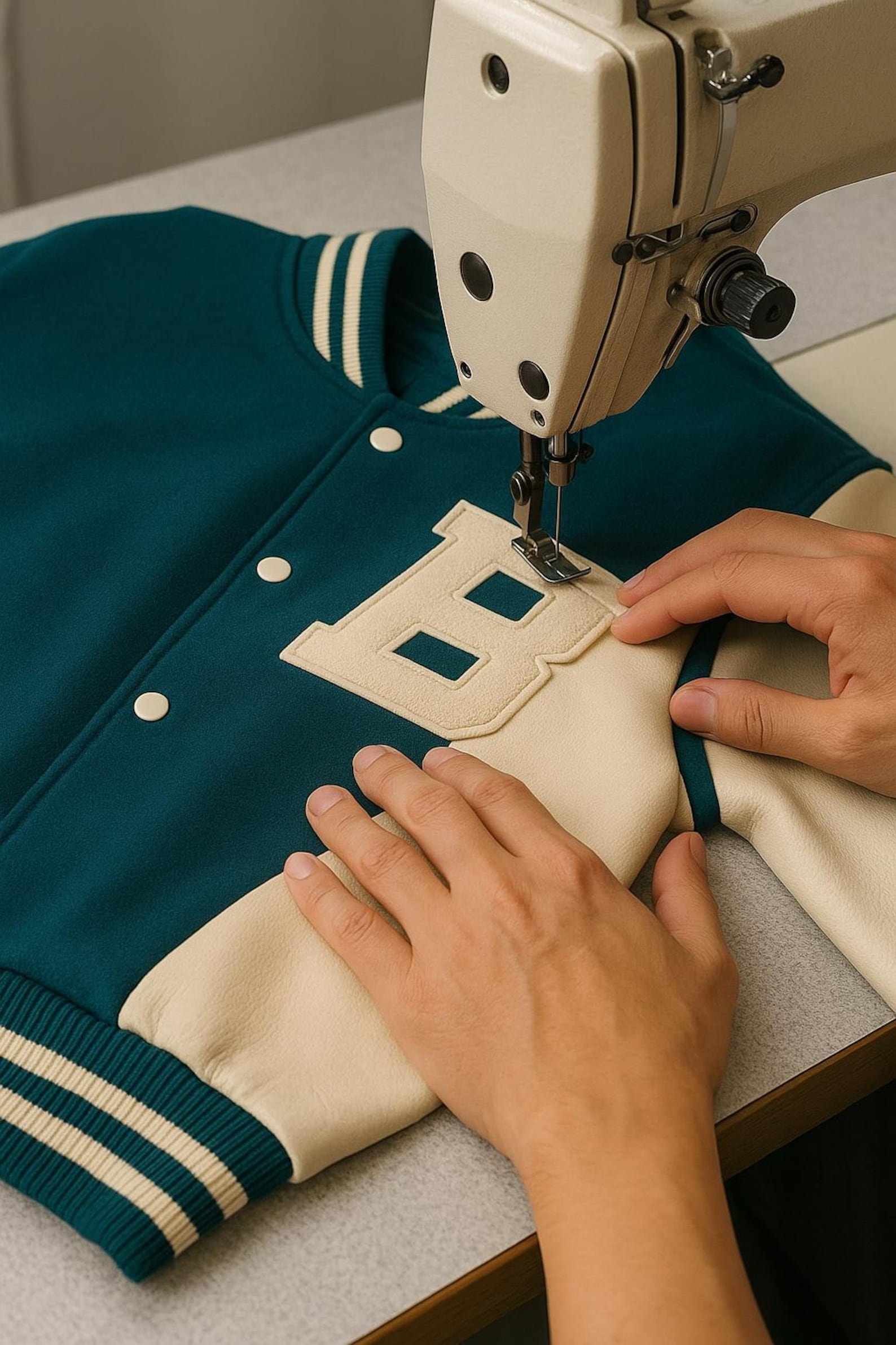 Varsity Jacket Lettering Custom Varsity Jacket: Personalized Embroidered Logo Letterman Jacket ...