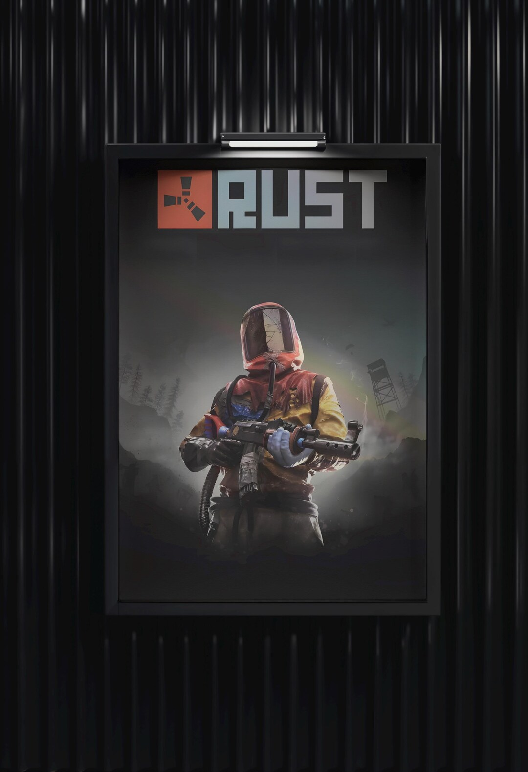 Rust Poster | Gaming Artworks | High Quality Matte Print | Free USA ...