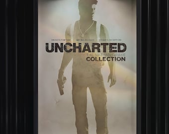 Nathan Drake's Collection Poster | Gaming Artwork | High Quality Print | Free USA & UK Shipping | Video Game Poster | Wall Decor |Gamer Gift