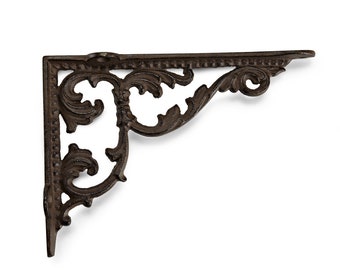 Scroll Shelf Bracket Cast Iron