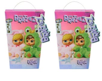 Authentische MGA Bratz Bratziez Iconz Seriez Plüsch Schlüsselanhänger Blind Box Taschenanhänger Anhänger(Blind Box)