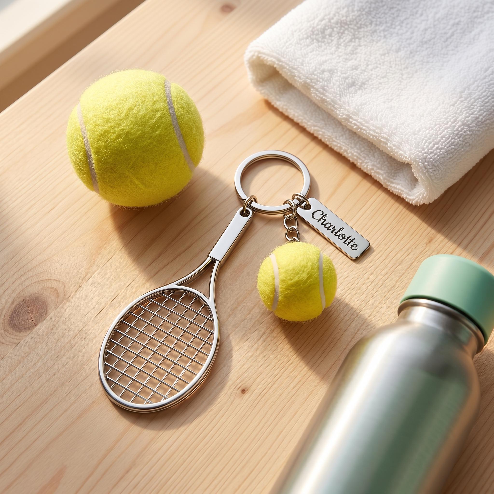 Tennis keychain - Etsy 日本