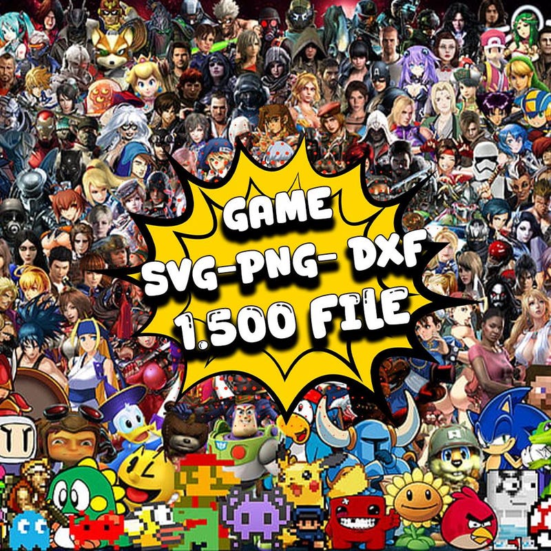 Video Game Character - Etsy