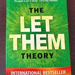 Personal growth book, practical mindset habits, paperback edition the let them theory