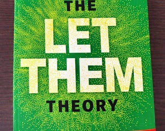 Personal growth book, practical mindset habits, paperback edition the let them theory