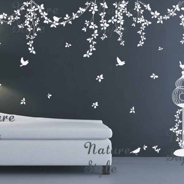 Vine Vinyl Decal Etsy