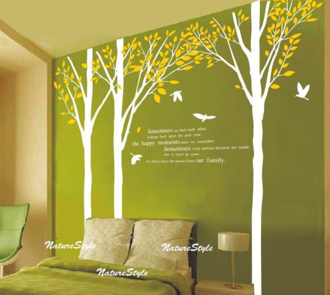 Wall Decal Tree Wall Decal Nursery Wall Decal Baby Wall Decal Etsy