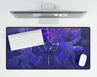 Mahito Jujutsu Kaisen Mouse Pad, Curse Spirit Anime Desk Mat, Idle Transfiguration Manga Gaming Mousepad, Dark JJK Aesthetic Setup Decor