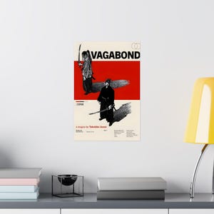 Vagabond Manga Poster, Musashi Samurai Wall Art for Anime Room, Japanese Ink Style Manga Print, Seinen Warrior Decor, Martial Arts Aesthetic image 10