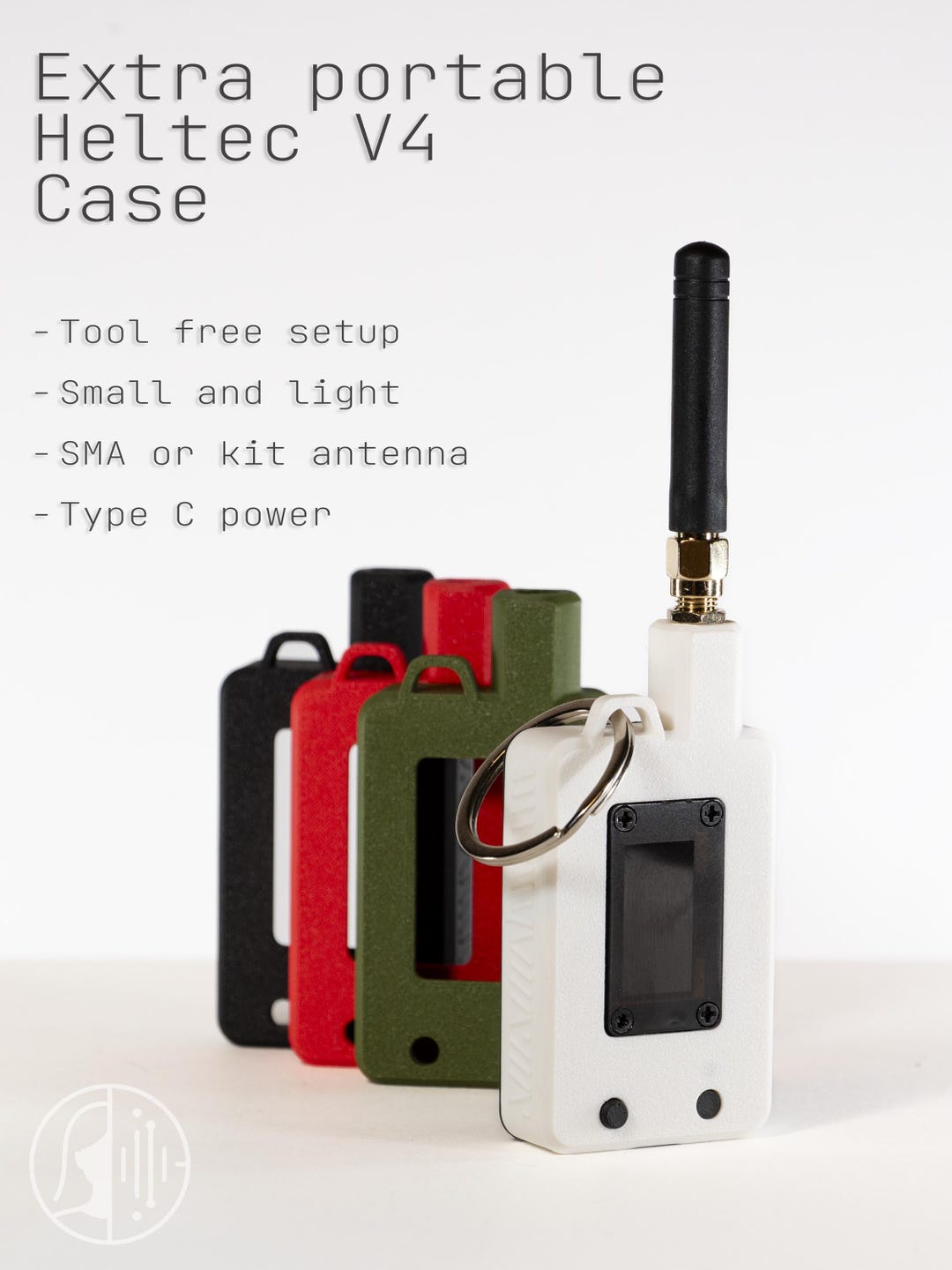 Mini Meshtastic Meshcore Lora Heltec V4 Case Enclosure - Etsy