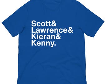 Camiseta minimalista para fans de los héroes de Escocia (Royal)