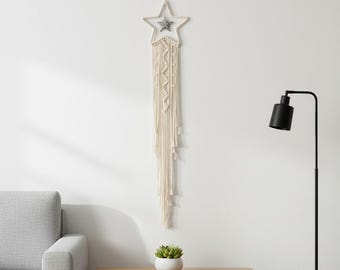 Handwoven Boho Wall Tapestry | Bohemian Home Decor Hanging D26