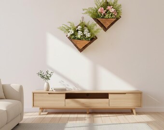 Vintage Inspired Wood Wall Decoration | Antique Style Accent D20