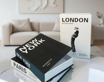 Modern Decorative Fake Book Box | Elegant Hidden Storage for Bedroom & Living Room D34