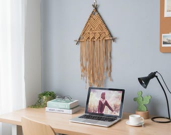 Handmade Nordic Macrame Tapestry | Boho Indoor Wall Decoration D27