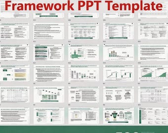 586-Page BCG Consulting PowerPoint Template | Strategic Frameworks & Business Models | Wall Street Corporate Presentation