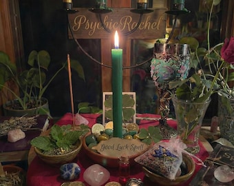 Powerful Good Luck Spell, Extreme Luck Ritual, Attract Good Fortune, Remove Bad Luck, Same Day Cast, Abundance & Success, White Magic
