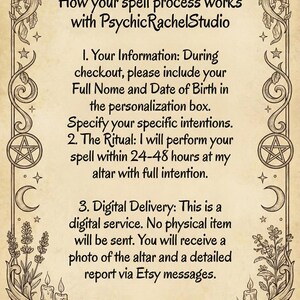 Poderoso hechizo de texto Contáctame ahora Ritual Piensa en mí y llámame Lanzamiento de hechizo de comunicación rápida Lanzamiento el mismo día imagen 9