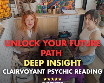 Expert Clairvoyant Reading, 20 Years Experience, Same Hour Psychic, Deep Insight No Tools, Life Path & Destiny, Accurate Future Prediction