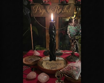 Poderoso hechizo de protección / Ritual de protección de escudo para bloquear energía negativa, eliminar malas vibras y ataques psíquicos / Lanzamiento el mismo día