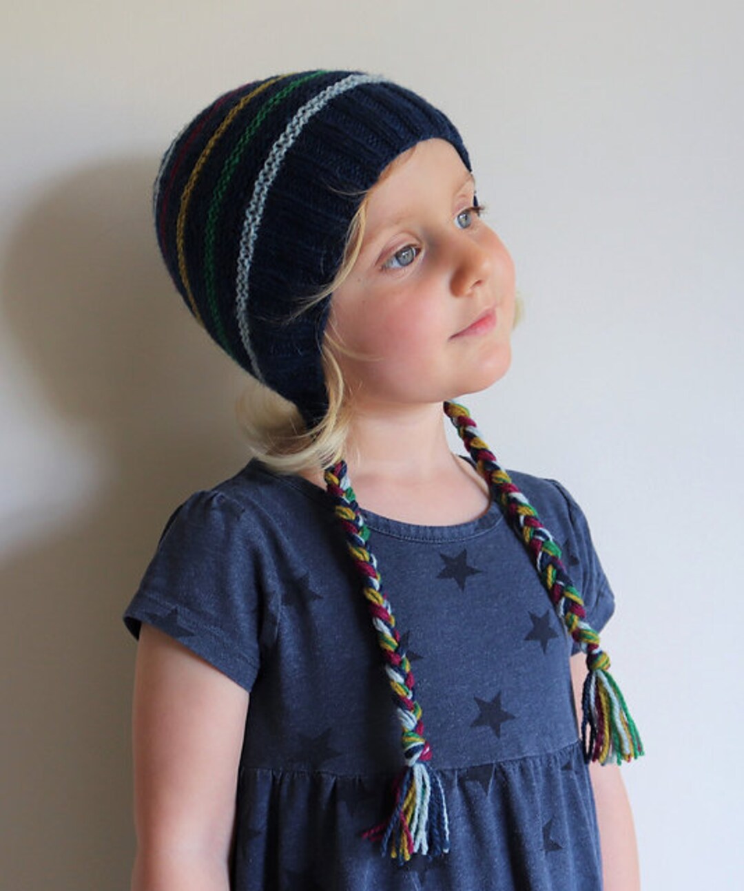 Spinning Top Hat PDF Knitting Pattern Etsy