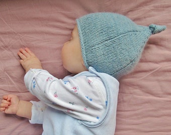 Whatknot Hat PDF Knitting Pattern - Sizes Baby - Small Child