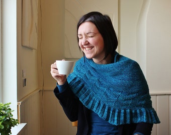 Deep Water Shawl PDF Knitting Pattern